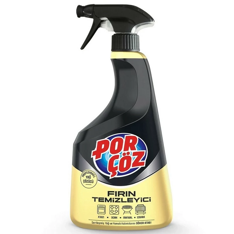 اسپری چربی زدای پورچوز مشکی 750 میل porcoz