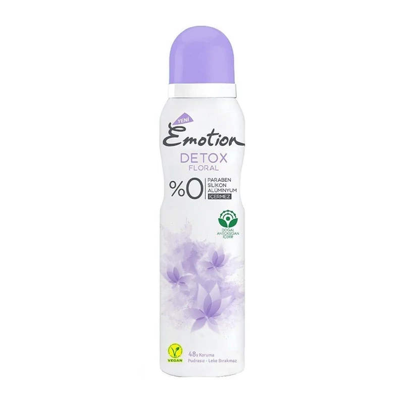 اسپری ایموشن 48 ساعته زنانه 150میل DETOX FLORAL
