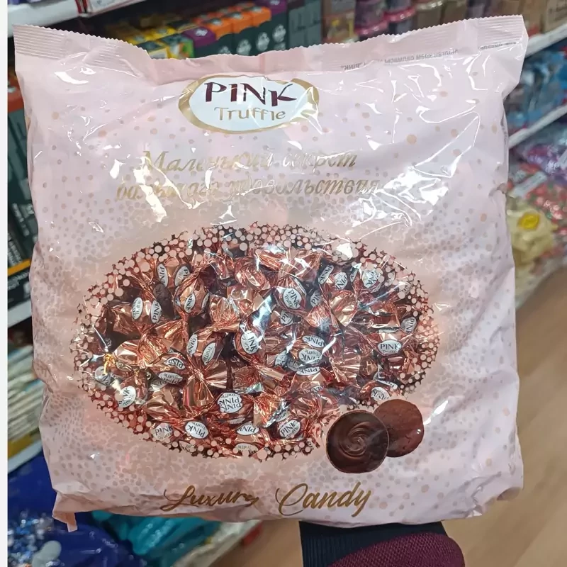 pink truffle شکلات ترافل پینک 500 گرمی