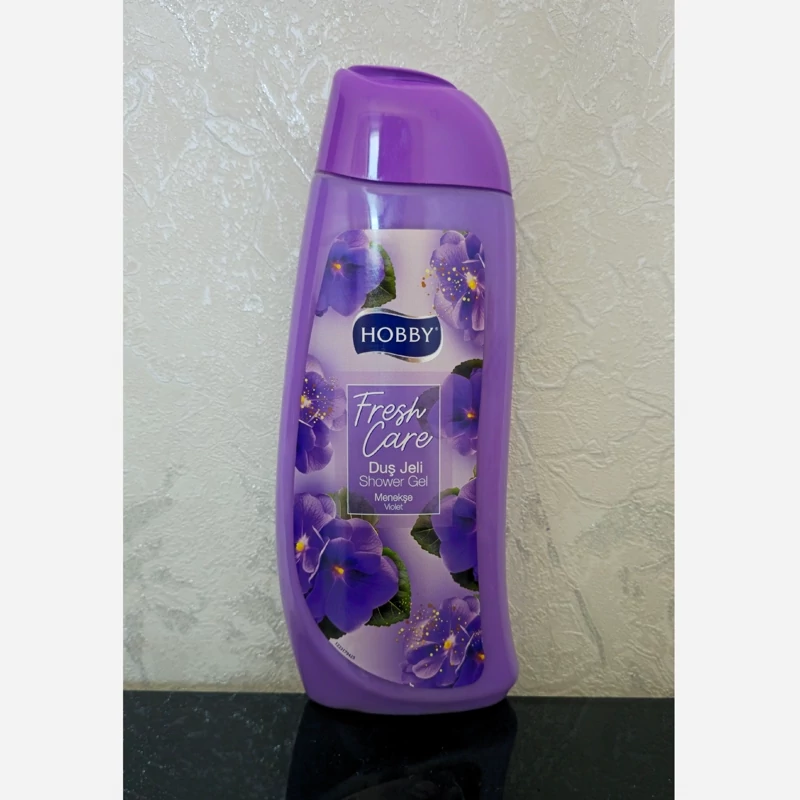 شامپو بدن هوبی Hobby مدل Fresh Care با رایحه گل بنفشه حجم 500 میل