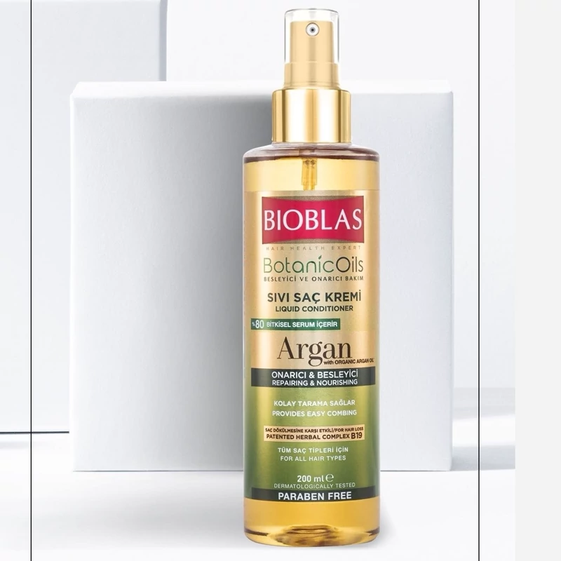اسپری دوفاز حاوی روغن آرگان بیوبلاس Bioblas