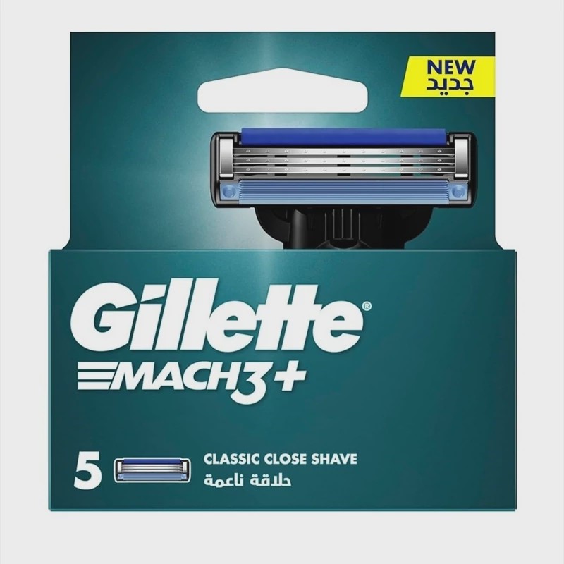 یدک تیغ اصلاح مدل مچ تری ژیلت 5 عددی Gillette MACH3