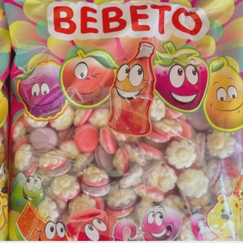 پاستیل های یک کیلویی ببتو BEBETO همه طعم ها حجم 1000 گرم