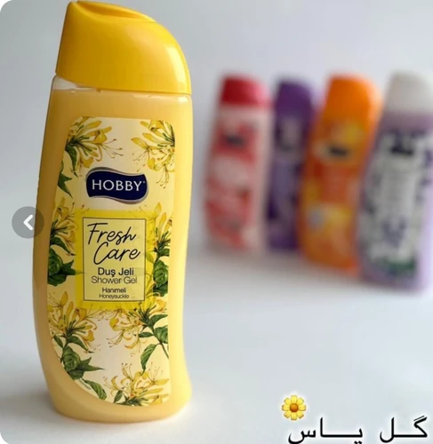 شامپو بدن هوبی مدل Fresh Care حجم 500 میلی لیتر با رایحه گل یاس