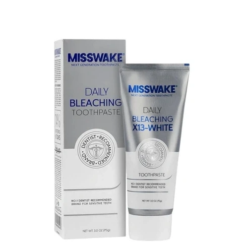 خمیر دندان سفید کننده روزانه میسویک مدلMisswake Daily Bleaching X-13 White0