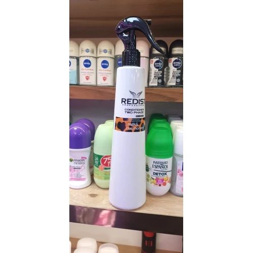 اسپری نرم کننده دوفاز مدل آرگان حجم 400میل ردیست Redist Keratin 2 Phases Hair Conditioner Spray 400ml