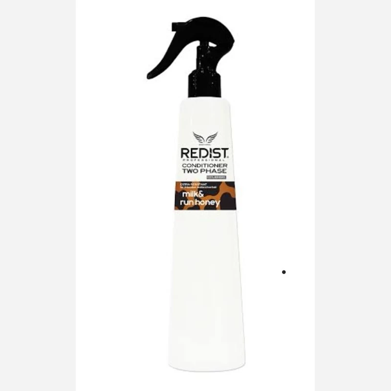 اسپری نرم کننده دوفاز مدل شیری  حجم 400میل ردیست  Redist Keratin 2 Phases Hair Conditioner Spray 400ml