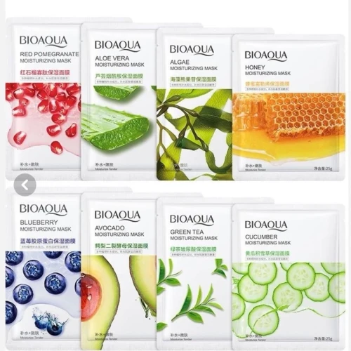 ماسک ورقه ای صورت خارجی کارتن 50 عددی