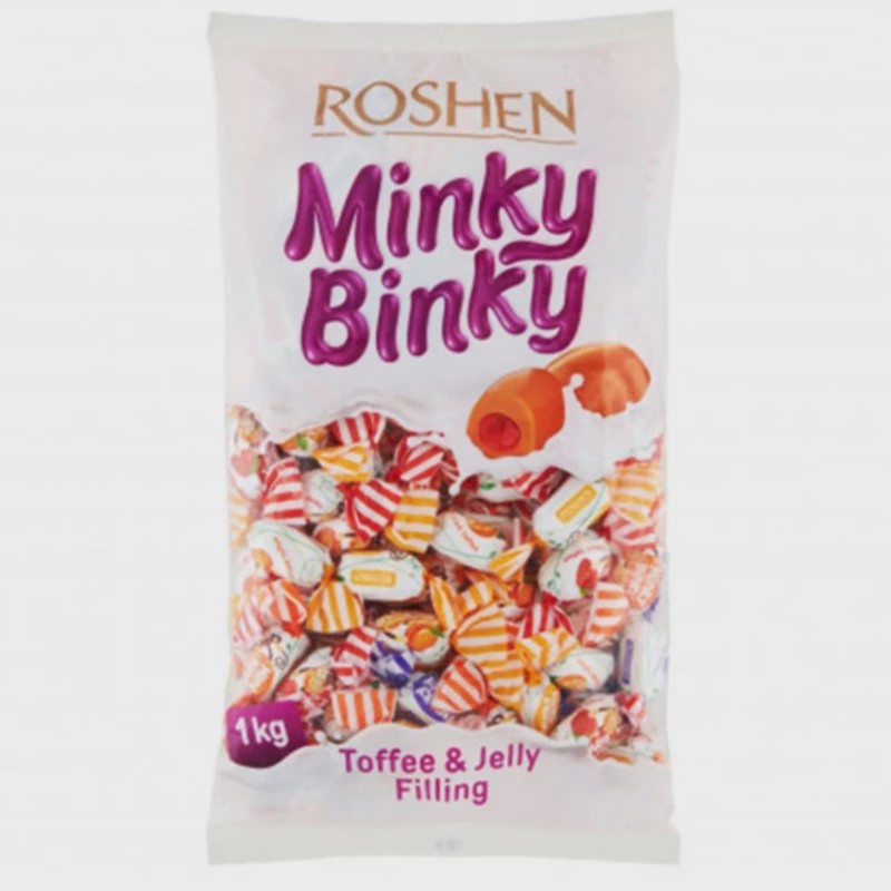 شکلات های روشن ROSHEN اوکراین حجم 1000 گرم
