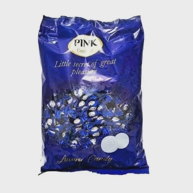 شکلات ترافل پینک با طعم نارگیل 1000 گرم Pink Sweet Nut
