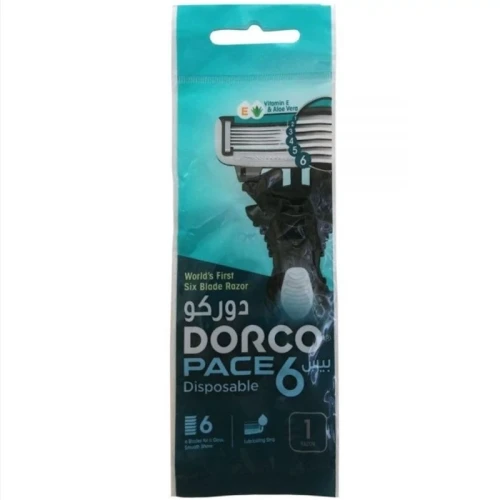 خودتراش مردانه 6 تیغ دورکو مدل Pace 6 بسته تک عددی
