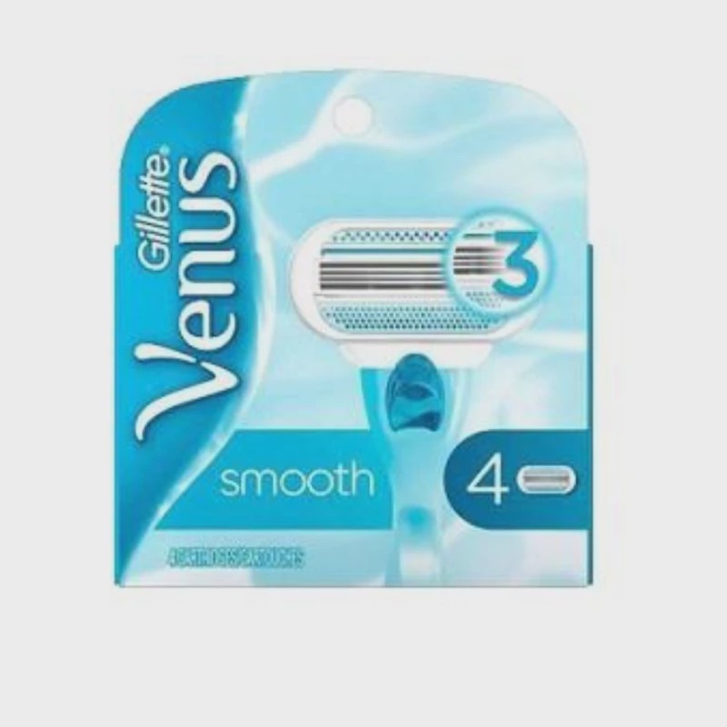 تیغ یدک ژیلت ونوس smooth چهار عددی