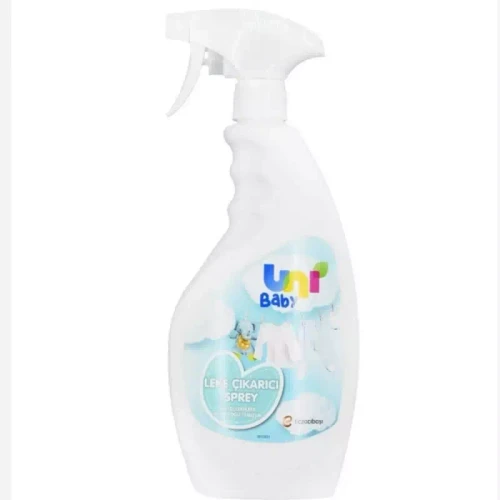 اسپری لکه بر و ضدعفونی کننده لباس کودک Uni مدل Leke Cikarici حجم 500 میل Uni Baby Leke Cikarici Spray 500ml8