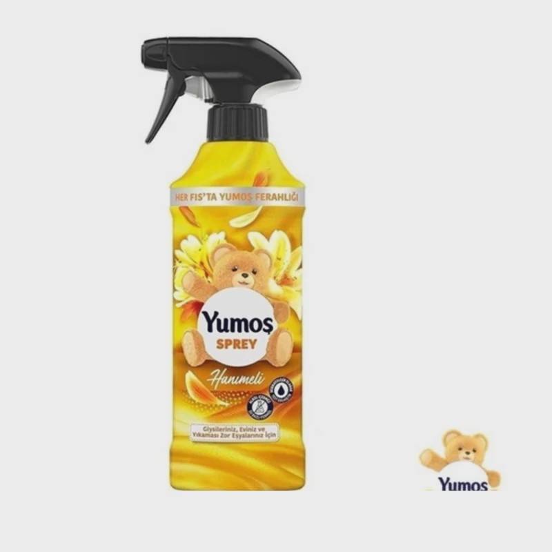 اسپری خوشبو کننده یوموش 450 میل yumosh مدل LOTUS رایحه گل نیلوفر