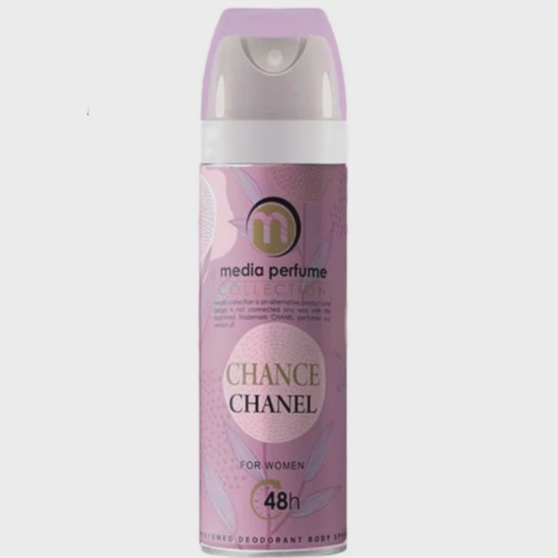 اسپری بدن مدیا رایحه چنس چنل CHANCE CHANEL زنانه حجم 200 میلی لیتری