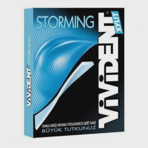 آدامس ویویدنت ماستیک سری استورمینگ بسته 12 عددیVivident Mastic gum ترکیه
