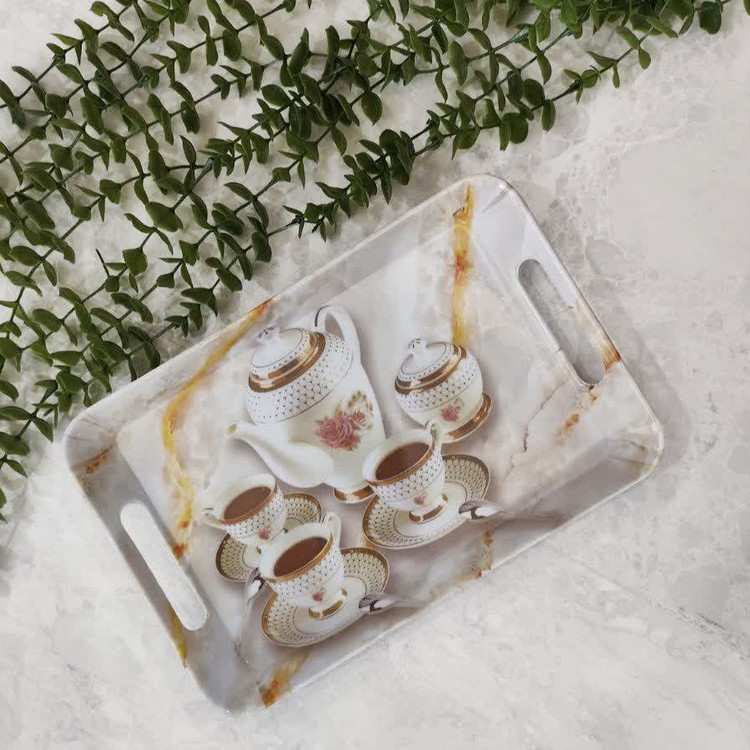 سینی ملامین دسته دار