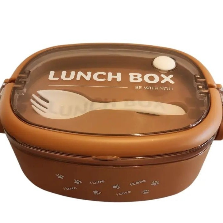ظرف غذا فانتزی طرح رد پا (Lunch Box)