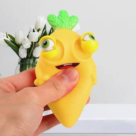 فیجت ضد استرس و عروسک چشم قلمبه ای سیلیکونی