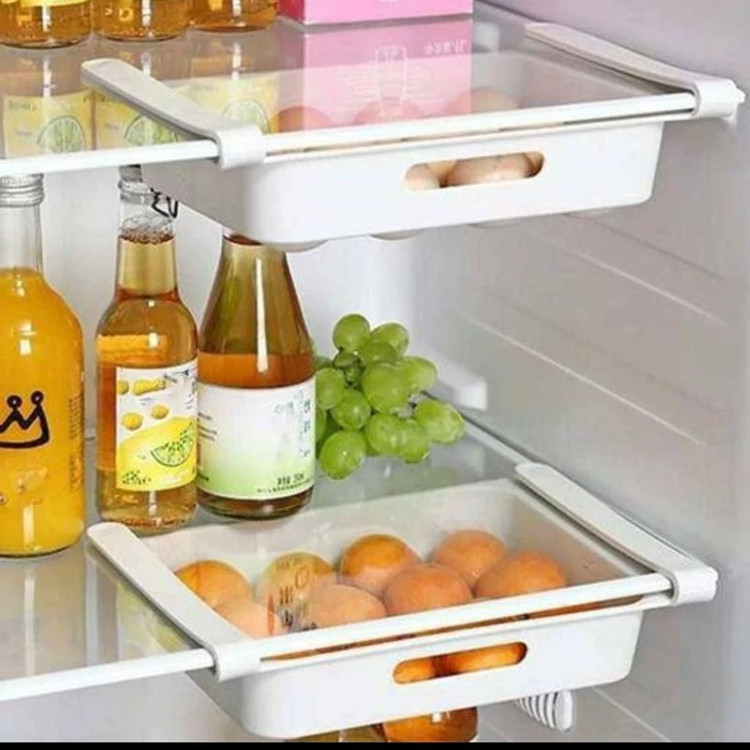 جا تخممرغی و نظمدهنده کشویی یخچال